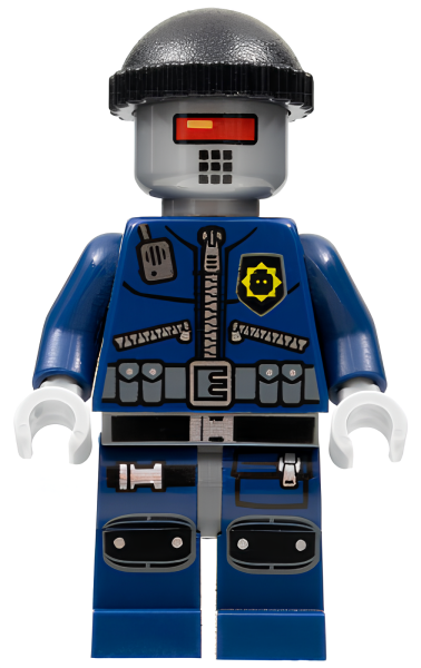 Минифигурка Lego Robo SWAT - Knit Cap tlm045 U